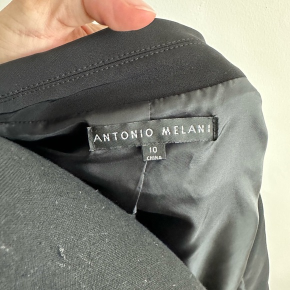 VINTAGE 90’s ANTONIO MELANI Black Suit - Picture 3 of 7